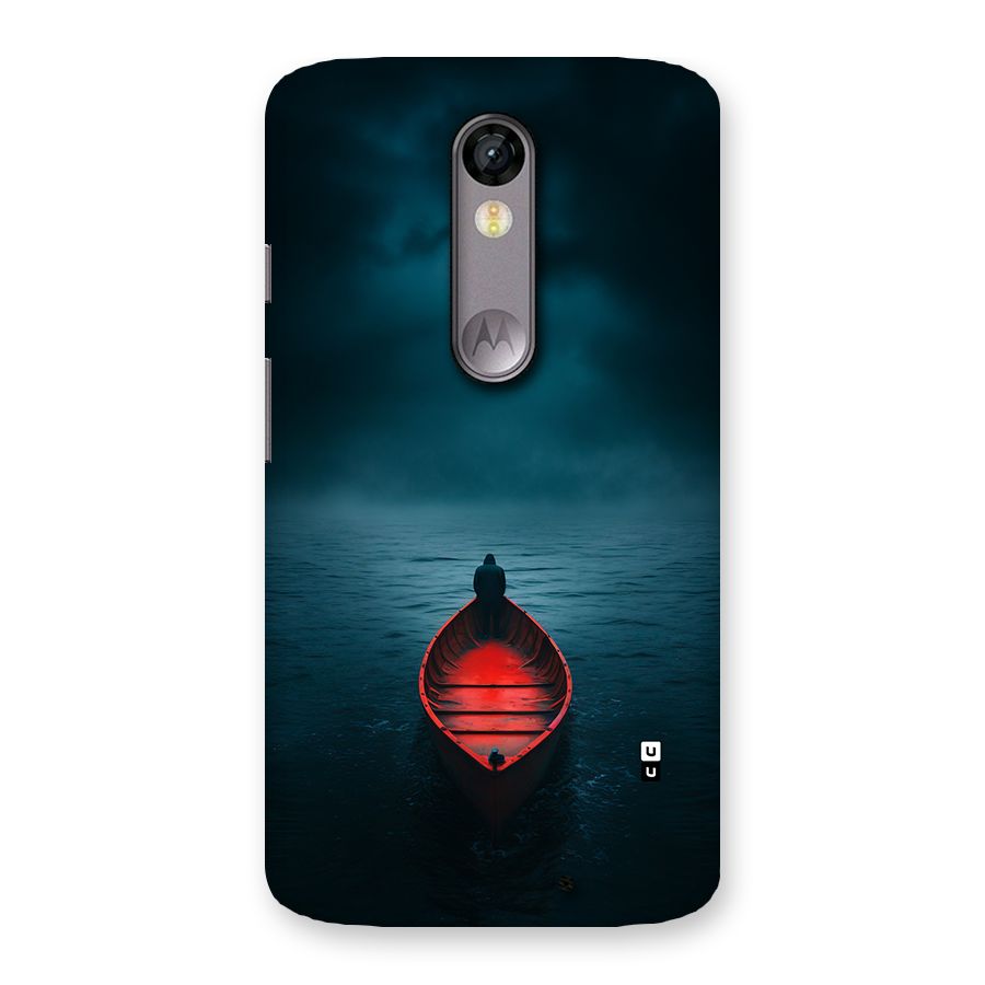 Floating Boat Back Case for Moto X Force