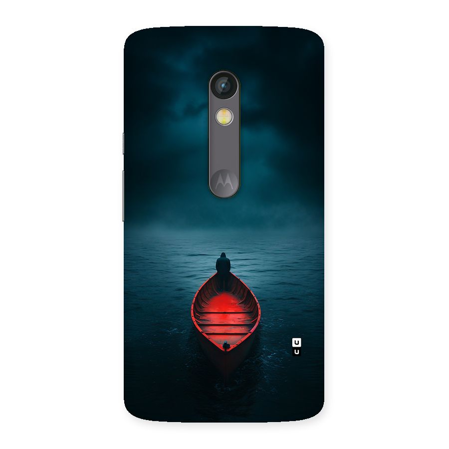 Floating Boat Back Case for Moto X Play