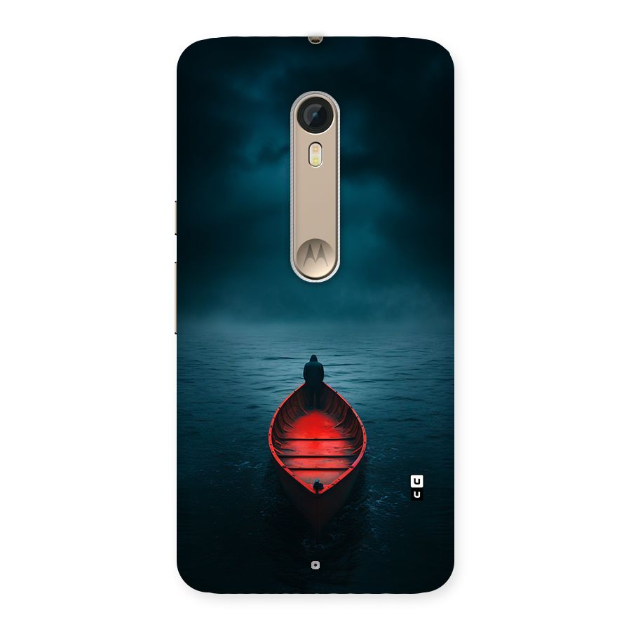 Floating Boat Back Case for Moto X Style