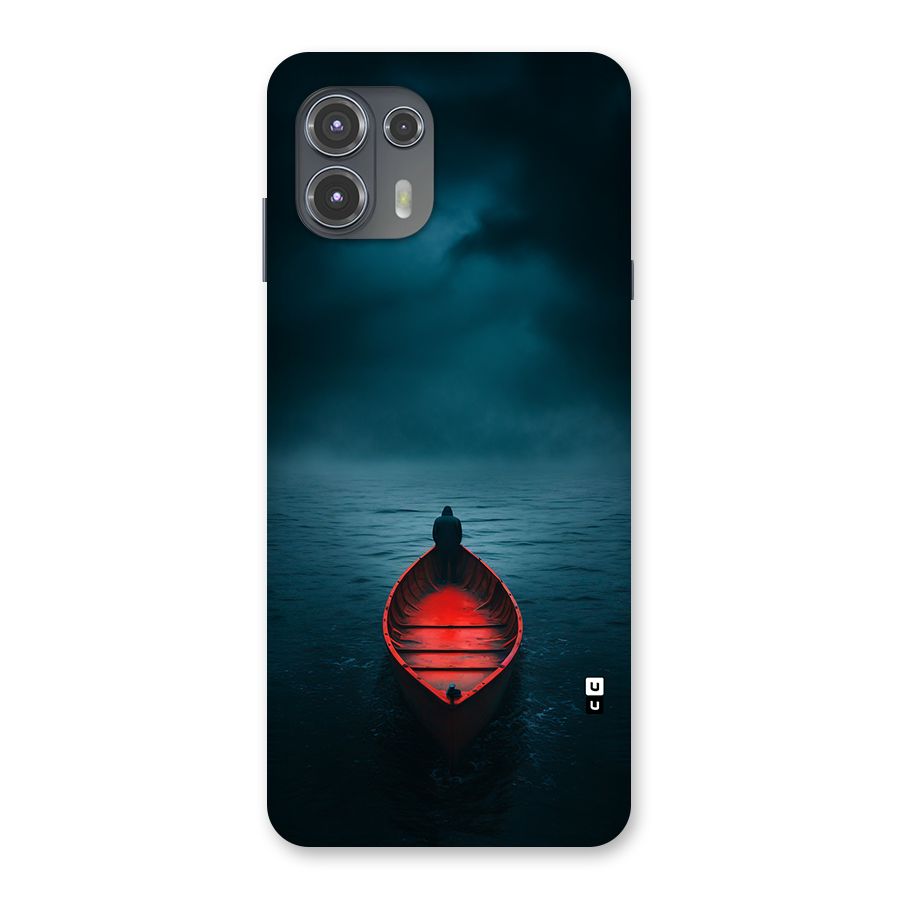 Floating Boat Back Case for Motorola Edge 20 Fusion