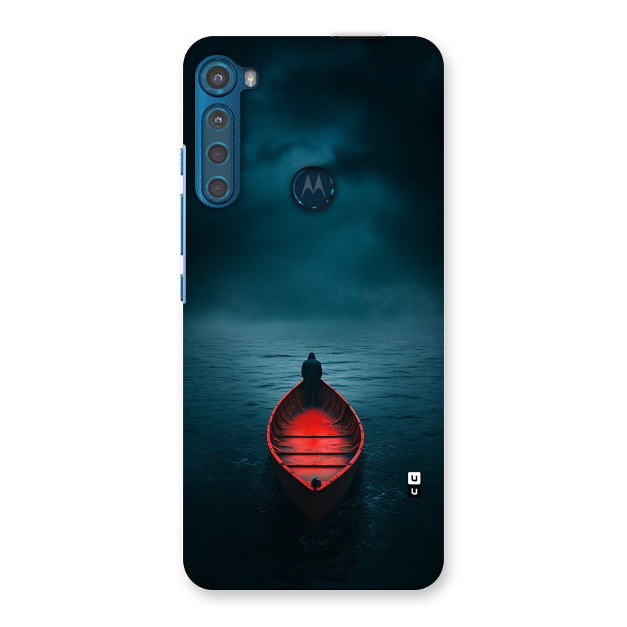 Floating Boat Back Case for Motorola One Fusion Plus