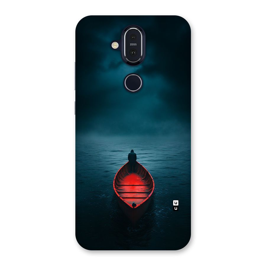 Floating Boat Back Case for Nokia 8.1