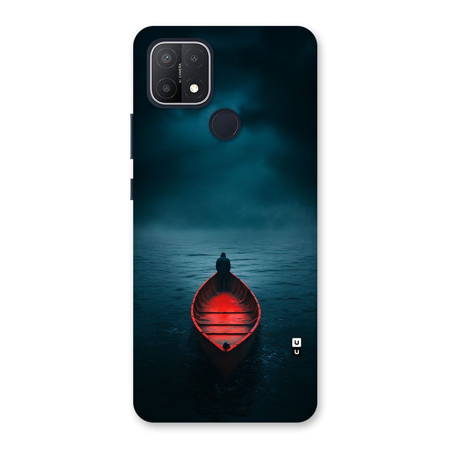 Floating Boat Back Case for Oppo A15
