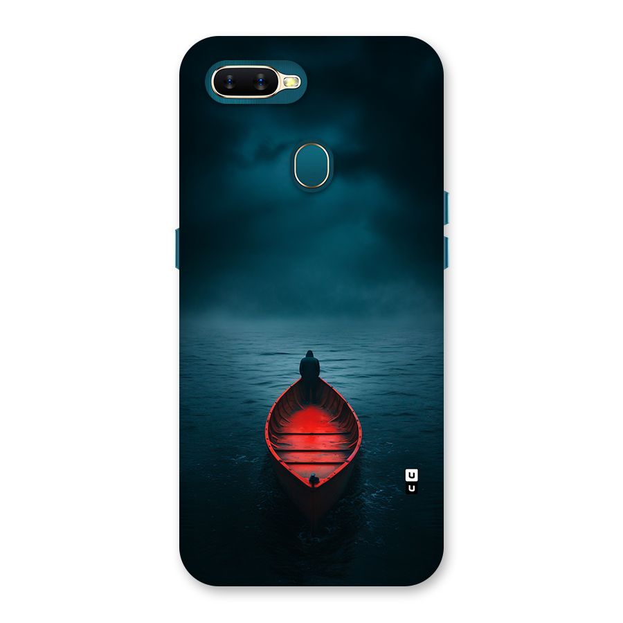 Floating Boat Back Case for Oppo A7