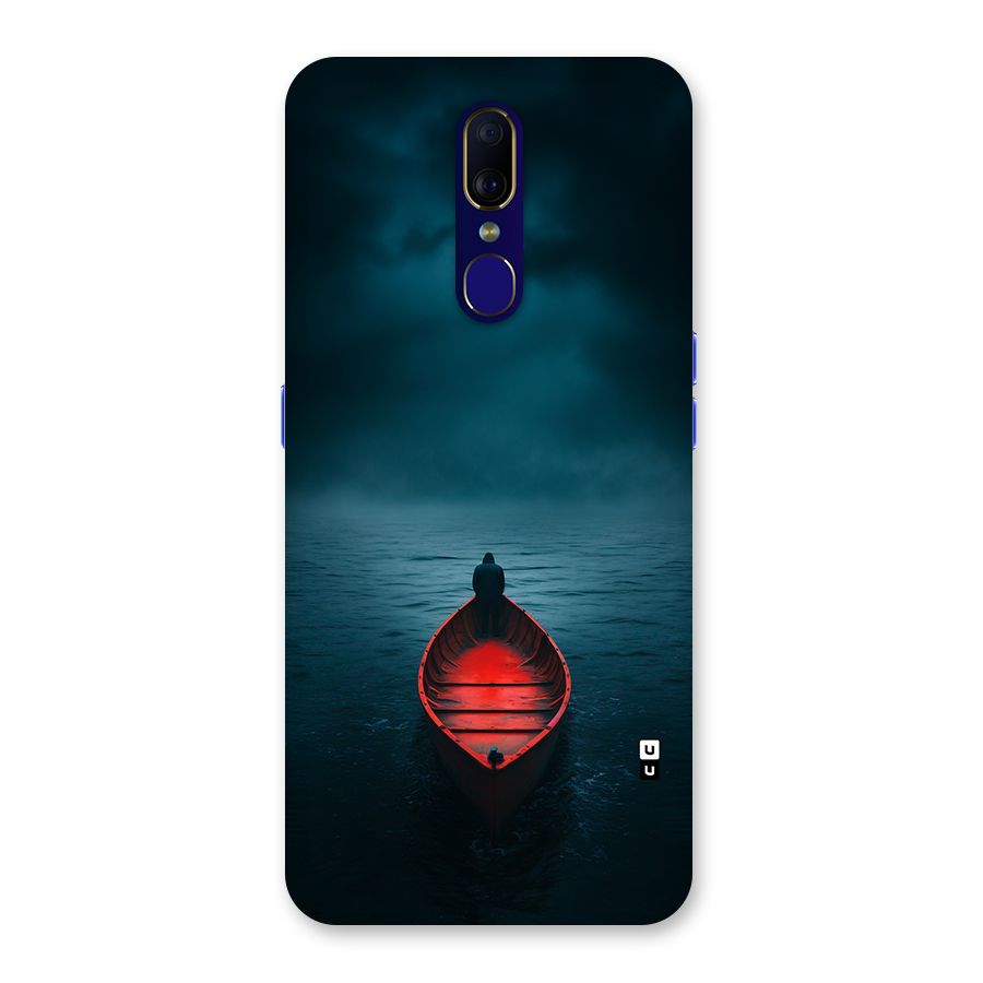 Floating Boat Back Case for Oppo F11