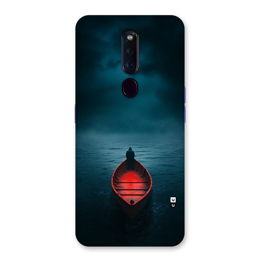 Floating Boat Back Case for Oppo F11 Pro