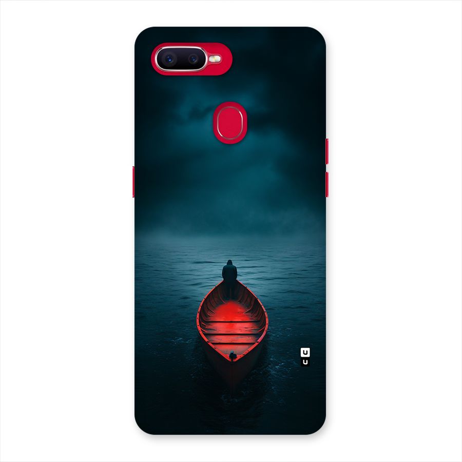 Floating Boat Back Case for Oppo F9 Pro
