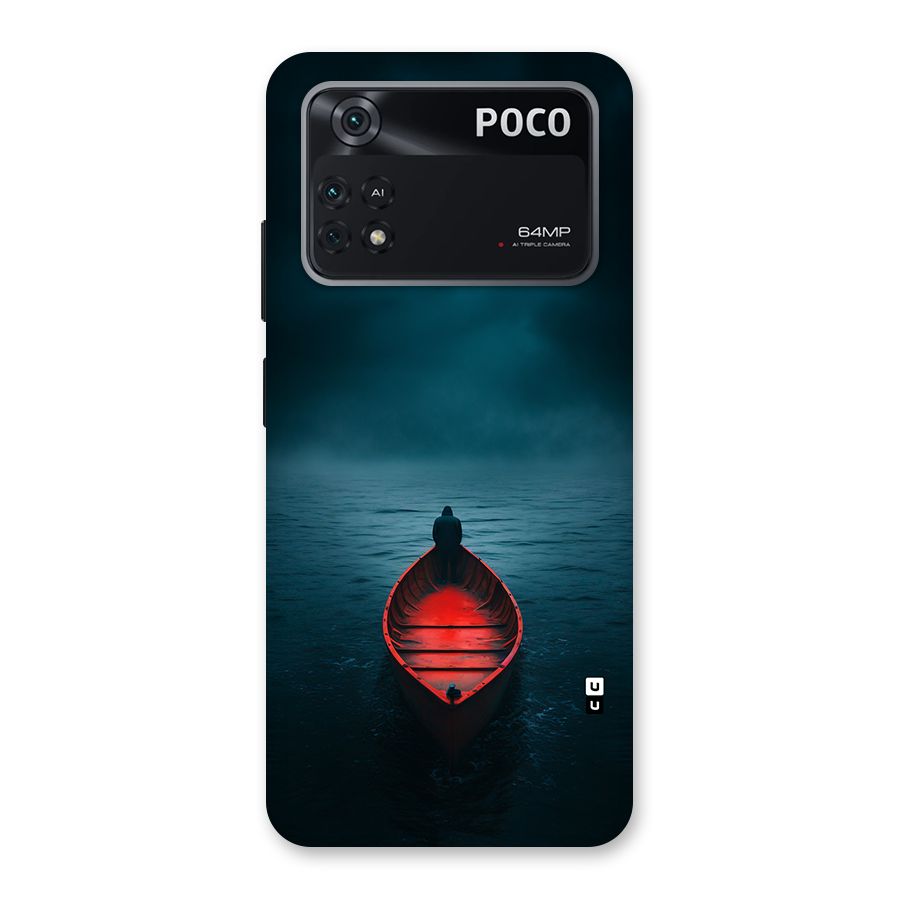 Floating Boat Back Case for Poco M4 Pro 4G