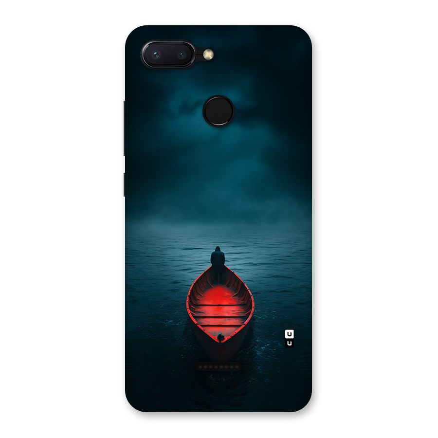 Floating Boat Back Case for Redmi 6