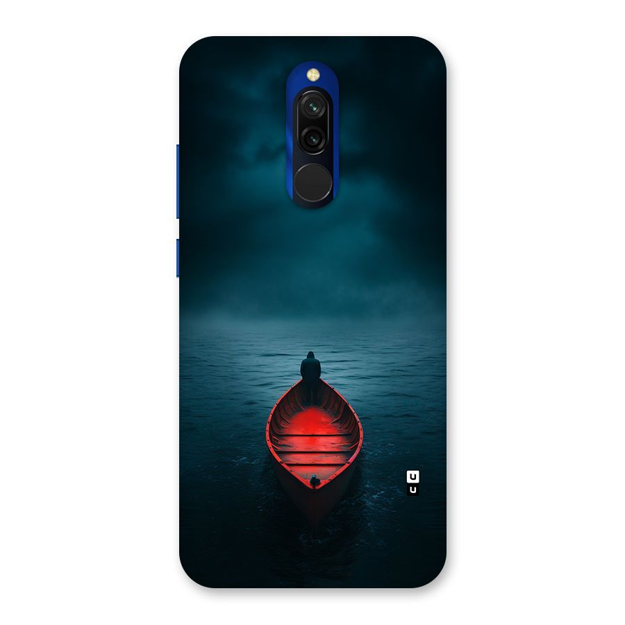 Floating Boat Back Case for Redmi 8