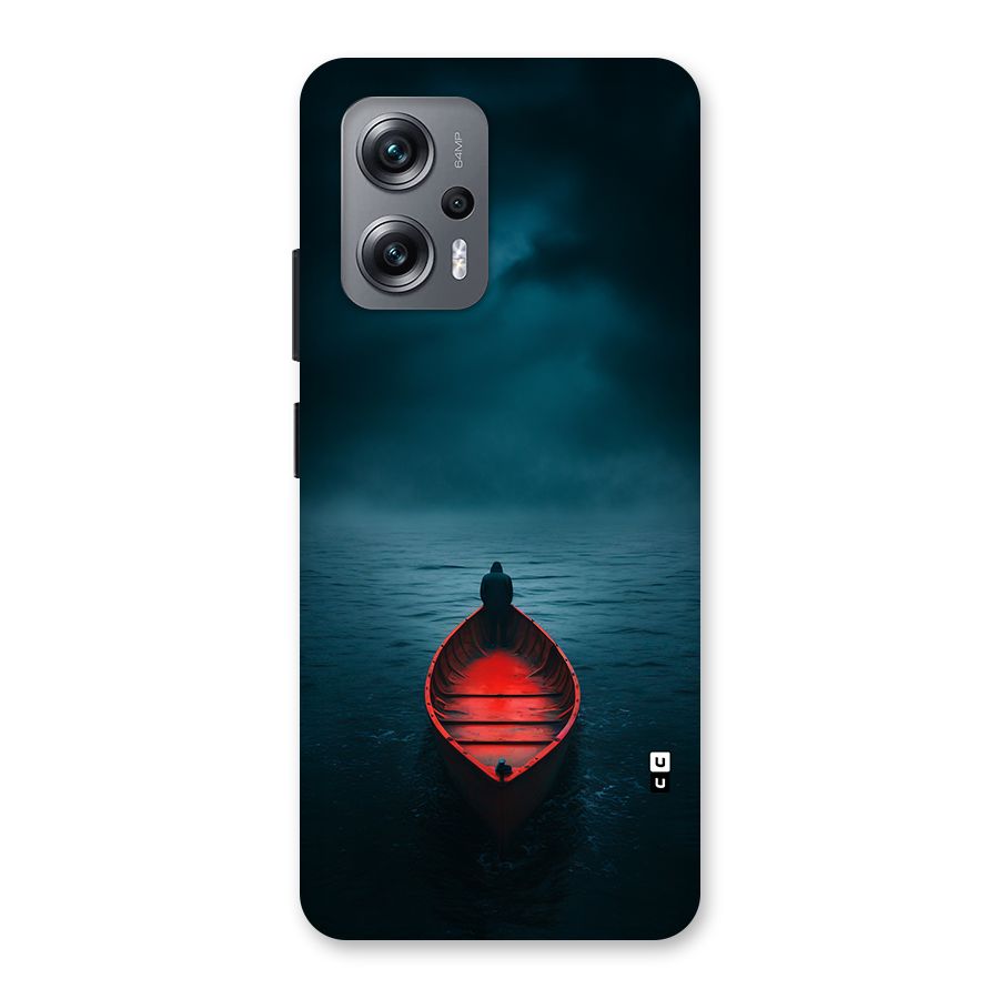Floating Boat Back Case for Redmi K50i