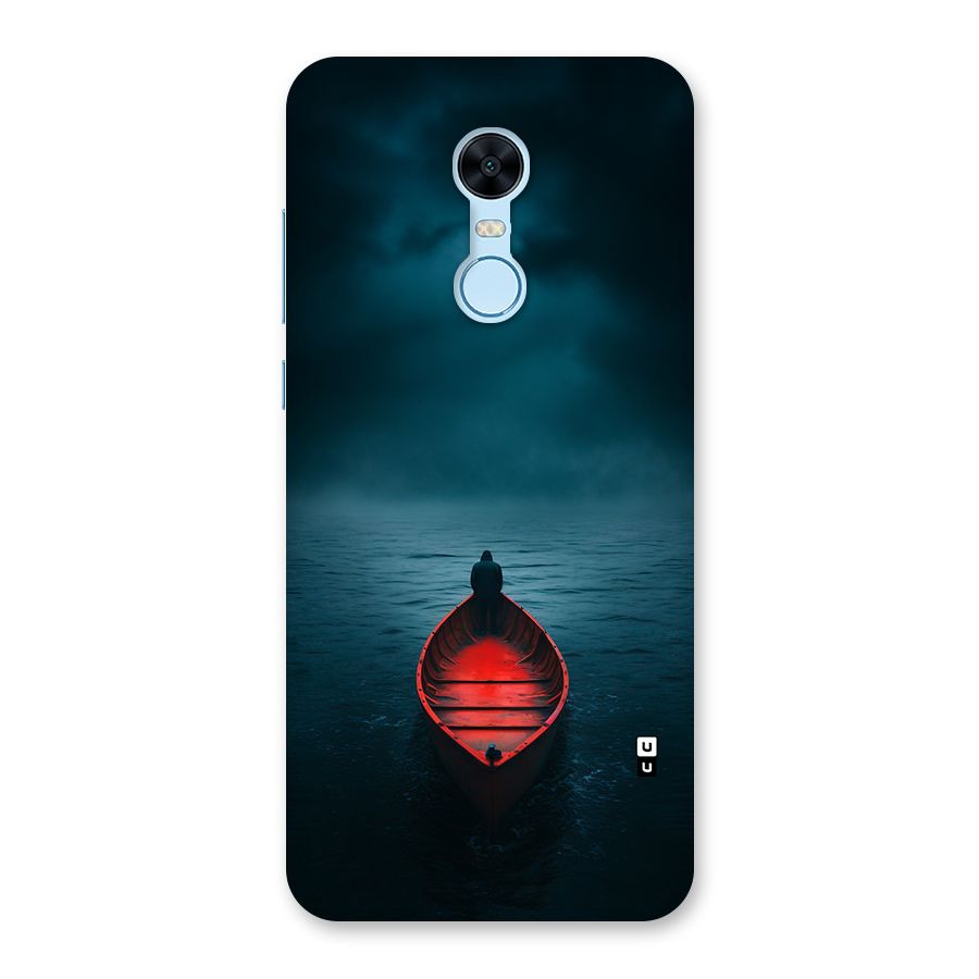 Floating Boat Back Case for Redmi Note 5