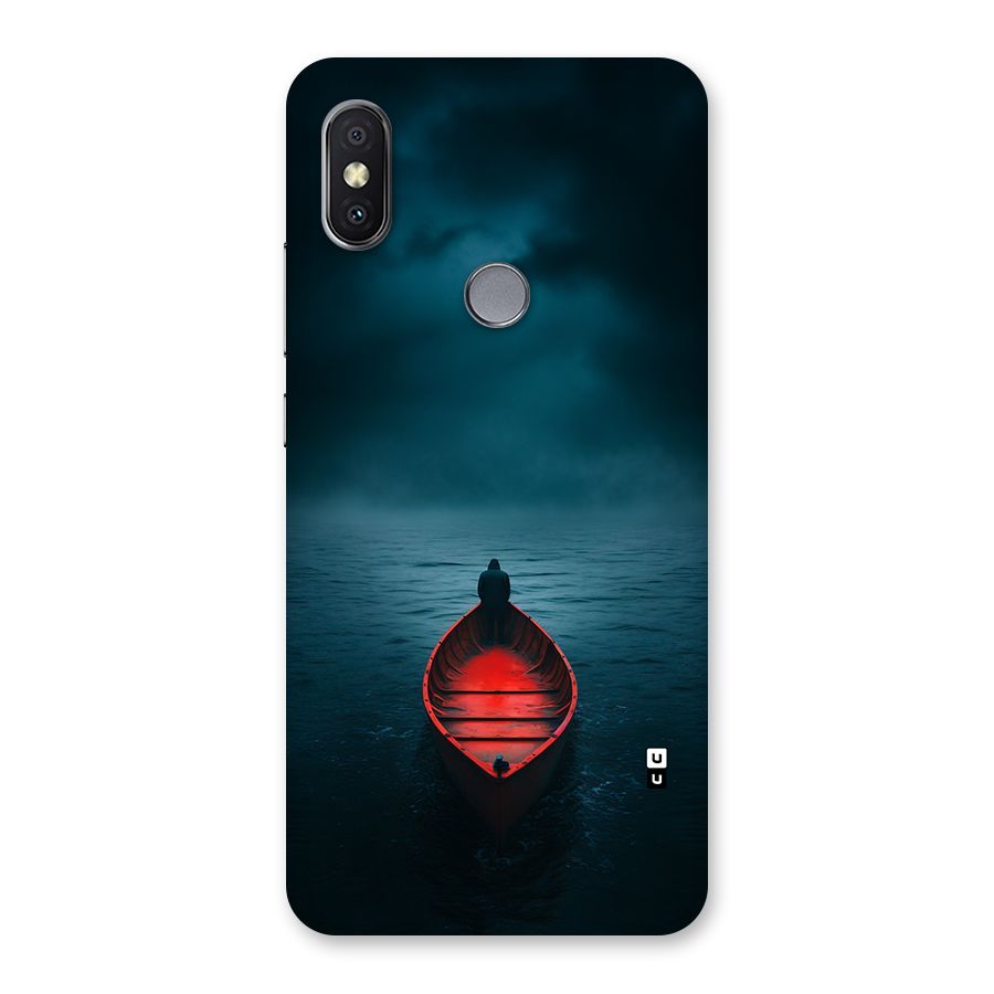 Floating Boat Back Case for Redmi Y2