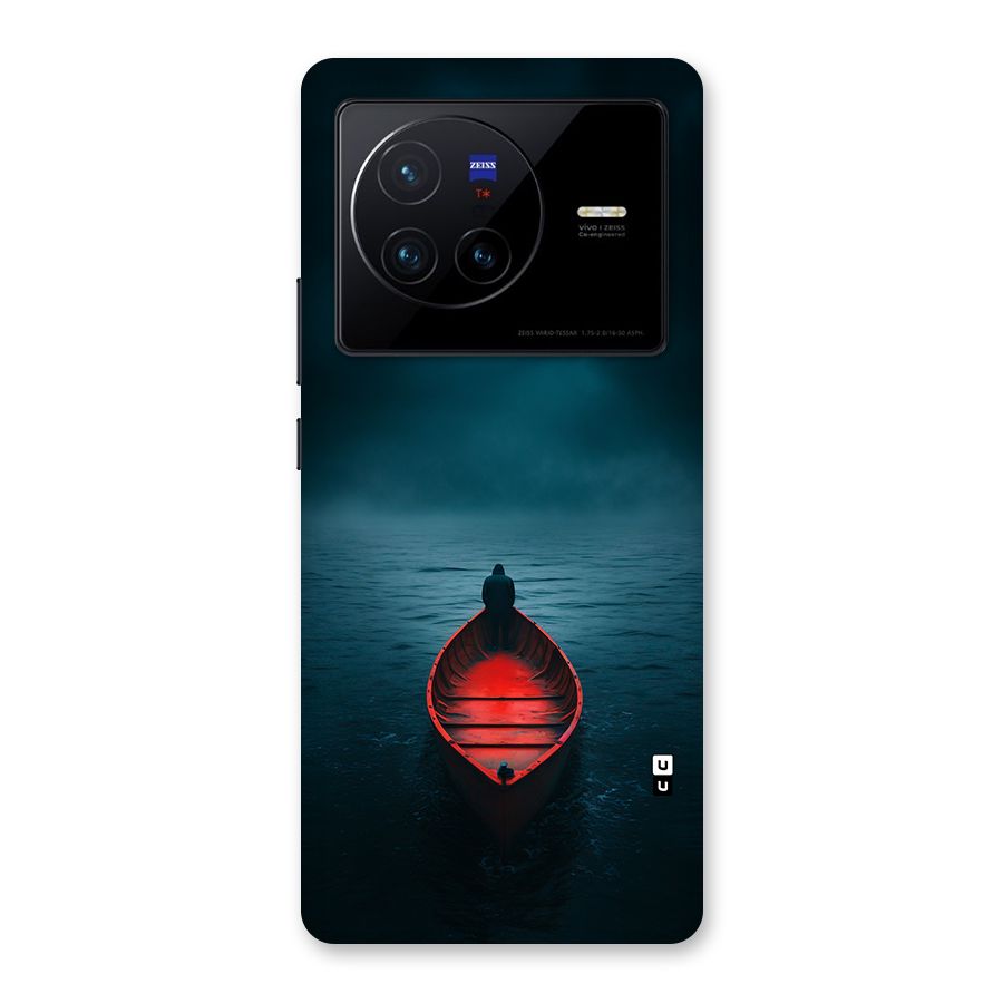 Floating Boat Back Case for Vivo X80