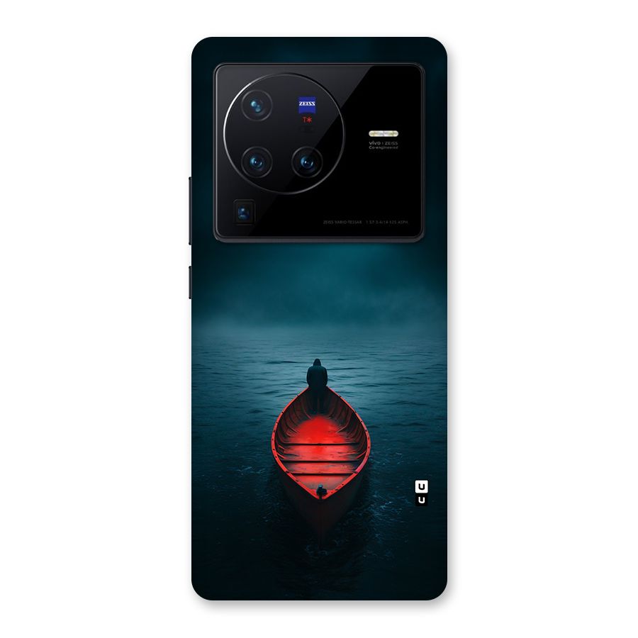 Floating Boat Back Case for Vivo X80 Pro