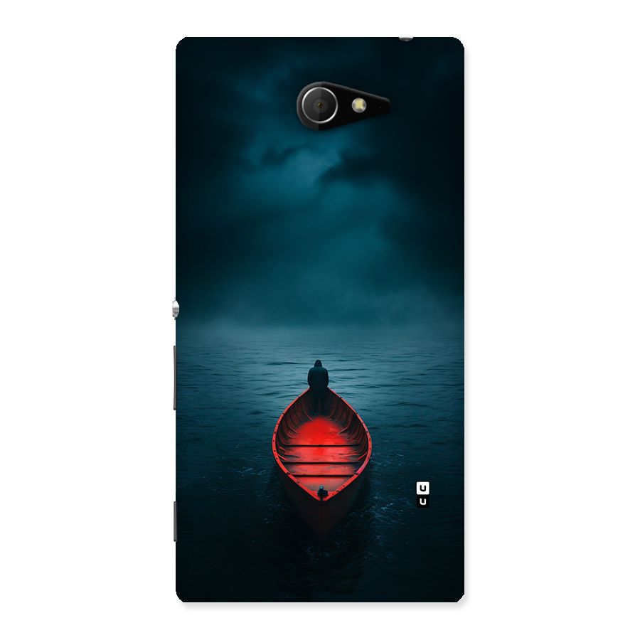 Floating Boat Back Case for Xperia M2