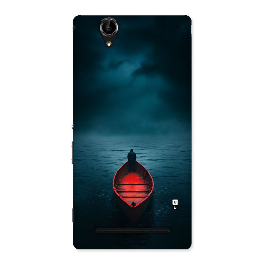 Floating Boat Back Case for Xperia T2