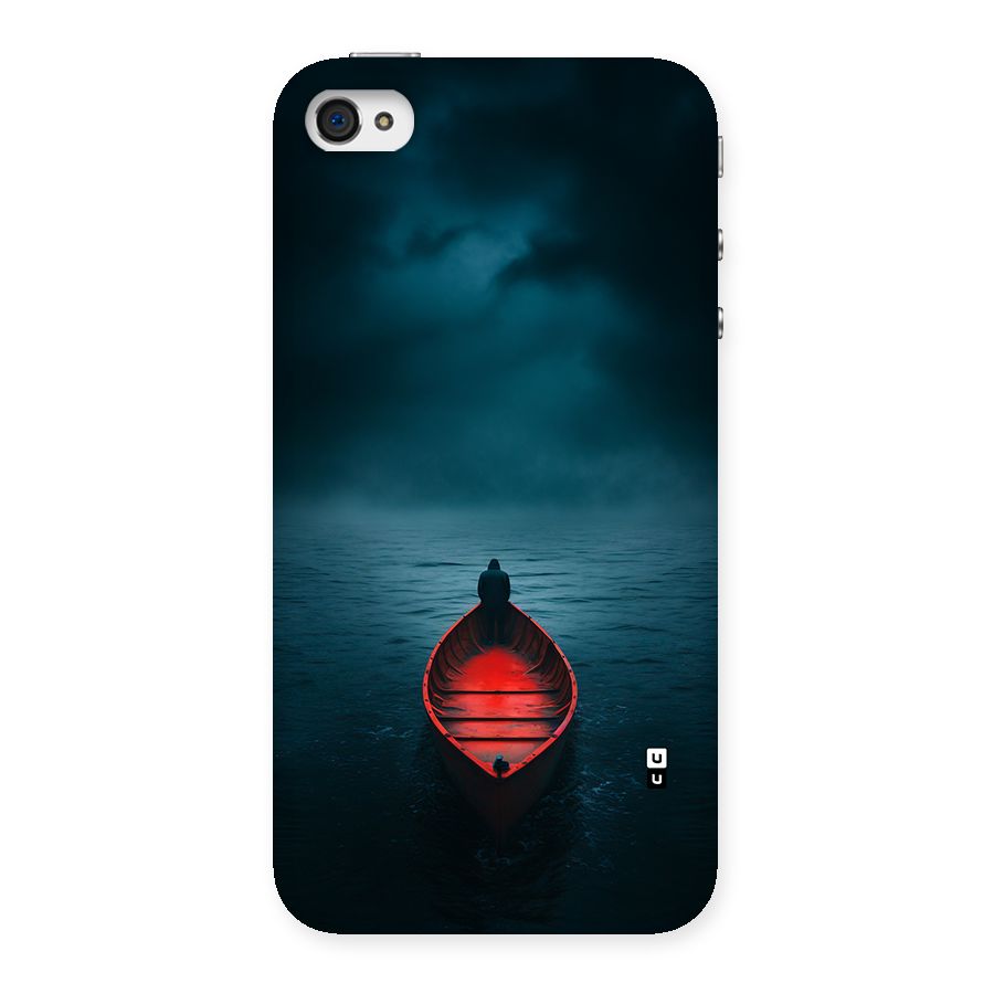Floating Boat Back Case for iPhone 4 4s
