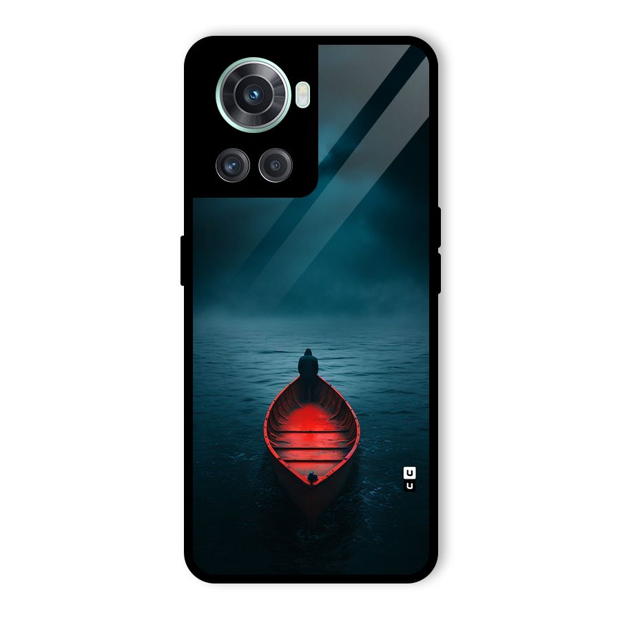 Floating Boat Glass Back Case for OnePlus 10R