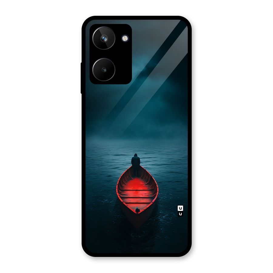 Floating Boat Glass Back Case for Realme 10