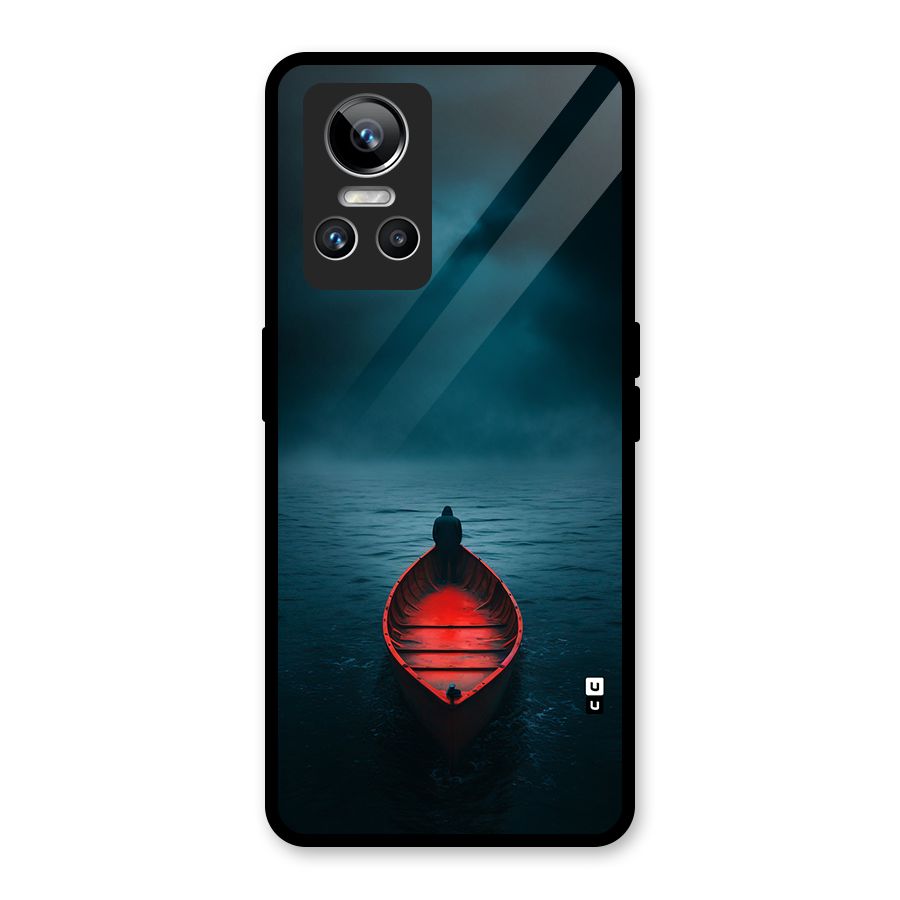 Floating Boat Glass Back Case for Realme GT Neo 3