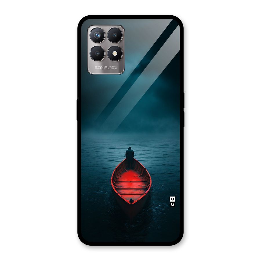 Floating Boat Glass Back Case for Realme Narzo 50