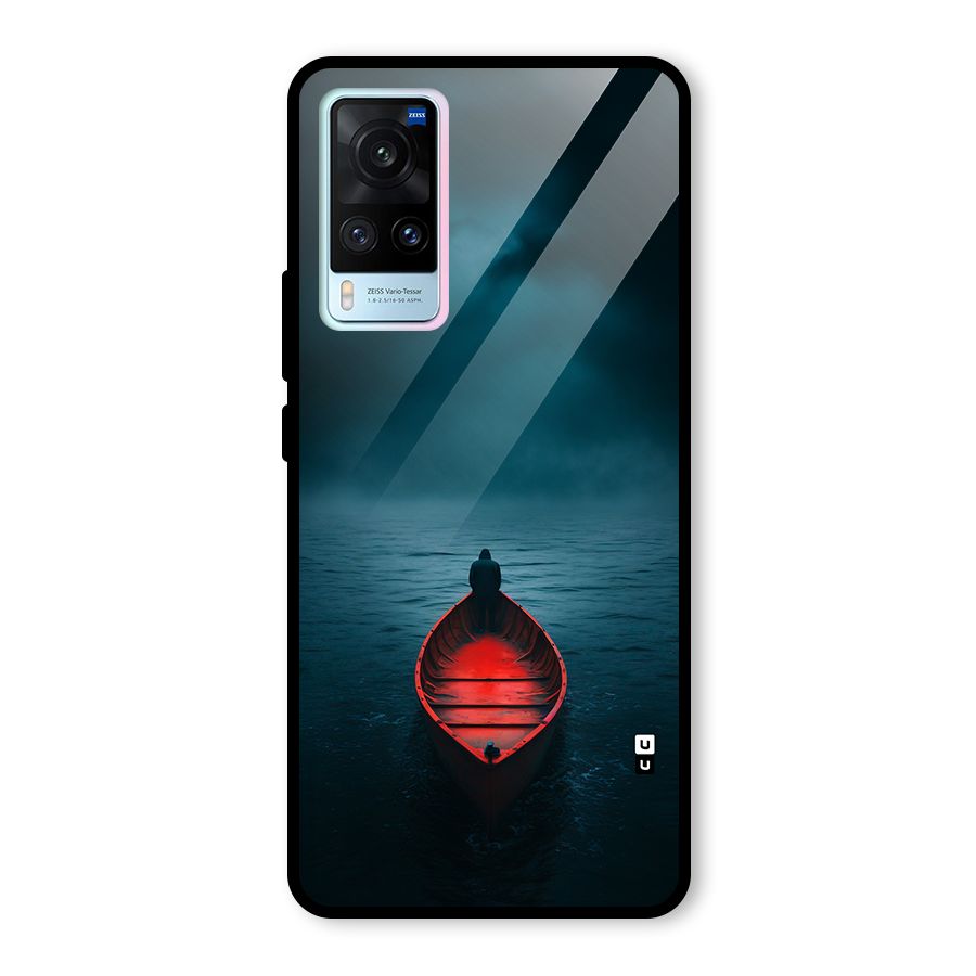 Floating Boat Glass Back Case for Vivo X60
