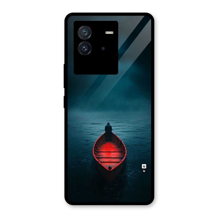 Floating Boat Glass Back Case for Vivo iQOO Neo 6 5G