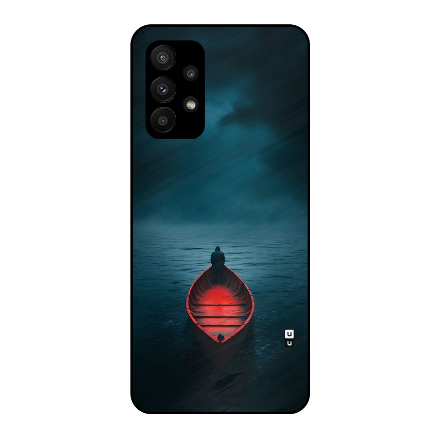 Floating Boat Metal Back Case for Galaxy A23