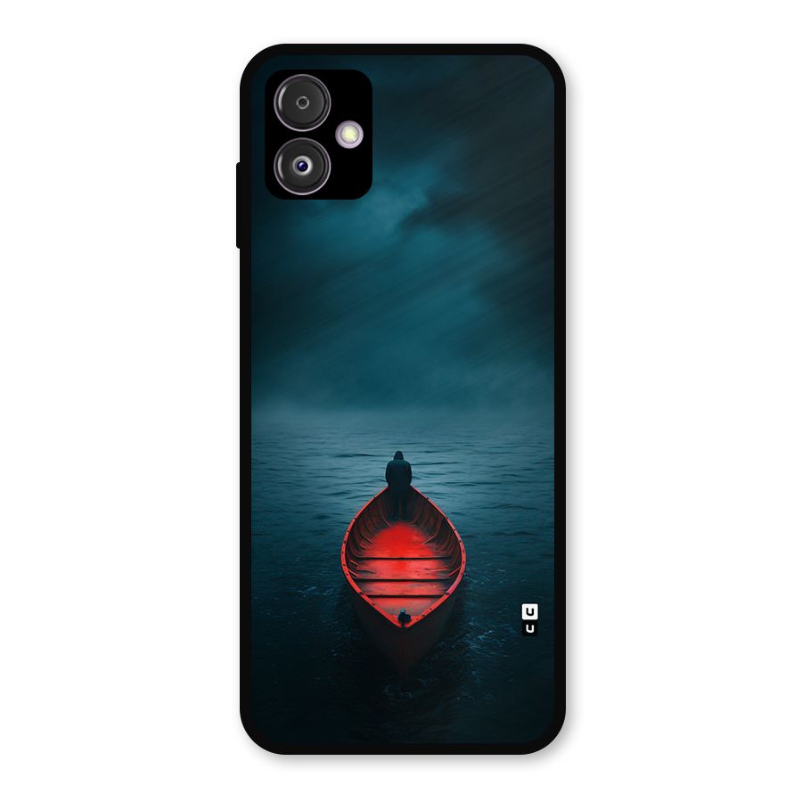 Floating Boat Metal Back Case for Galaxy F14