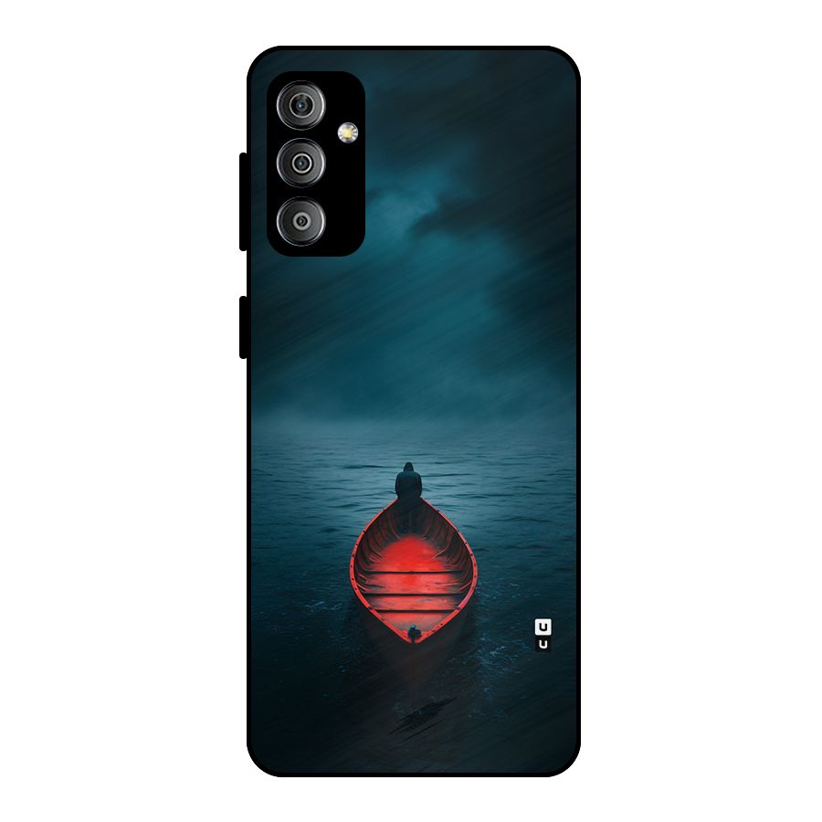 Floating Boat Metal Back Case for Galaxy F23