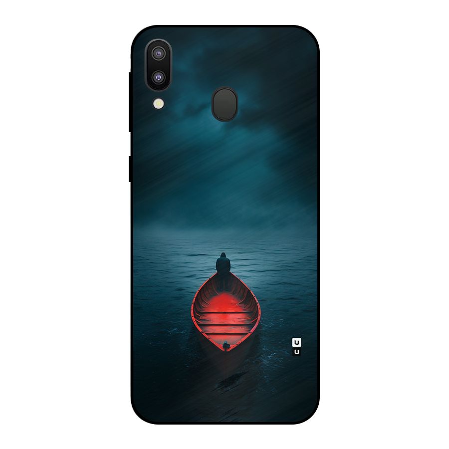 Floating Boat Metal Back Case for Galaxy M20