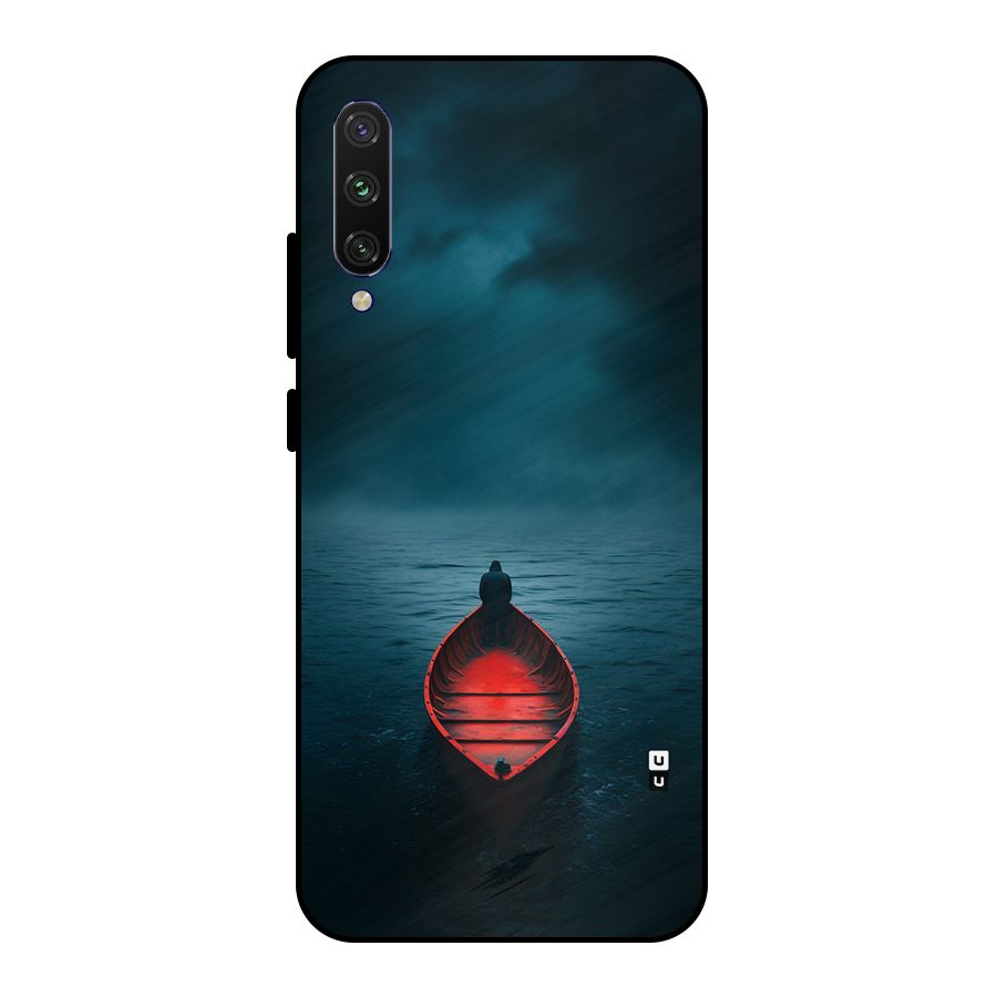 Floating Boat Metal Back Case for Mi A3
