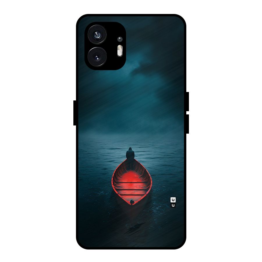 Floating Boat Metal Back Case for Nothing Phone 2