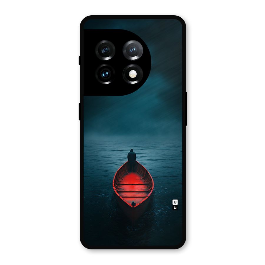 Floating Boat Metal Back Case for OnePlus 11