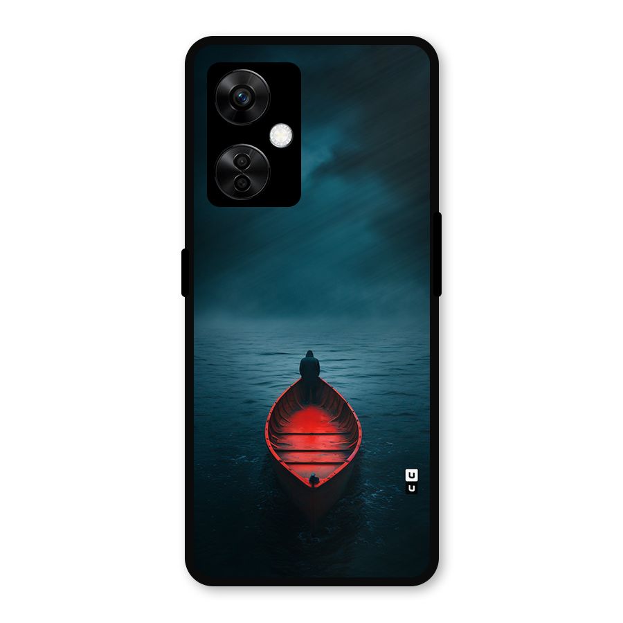 Floating Boat Metal Back Case for OnePlus Nord CE 3 Lite