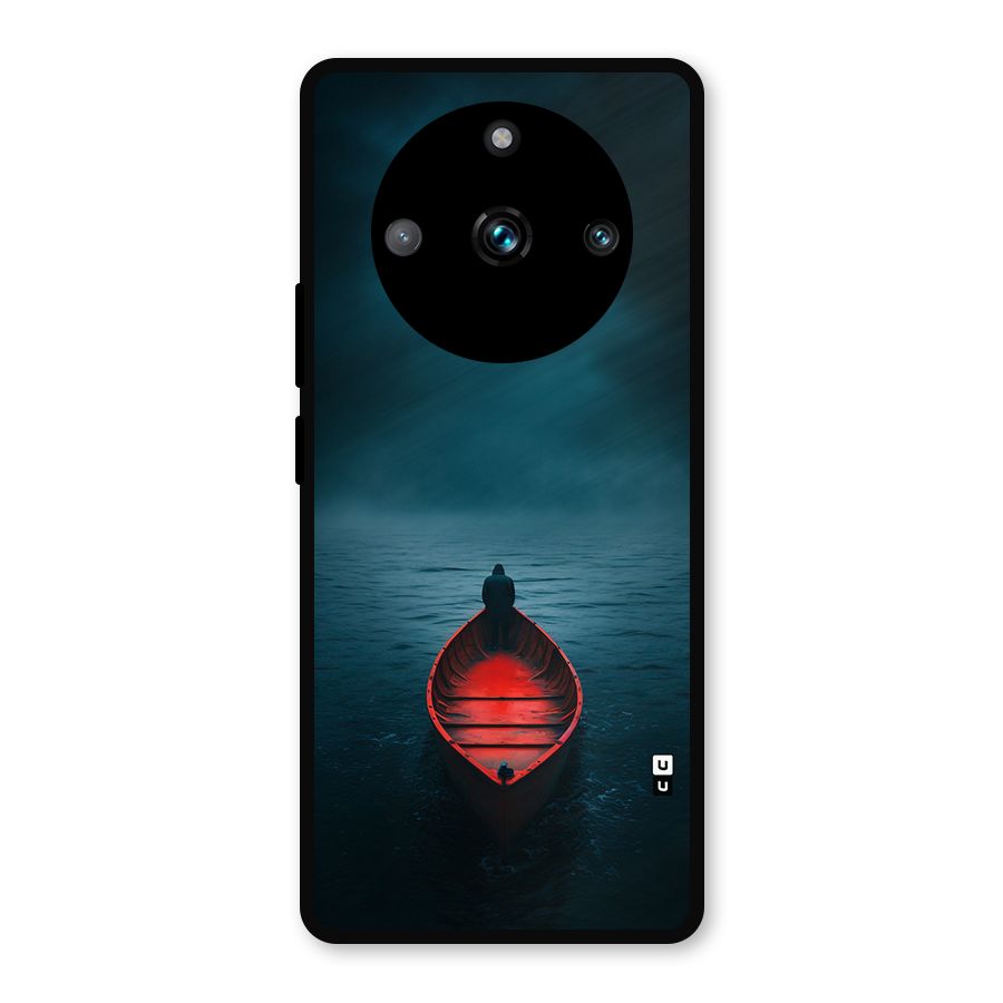 Floating Boat Metal Back Case for Realme 11 Pro