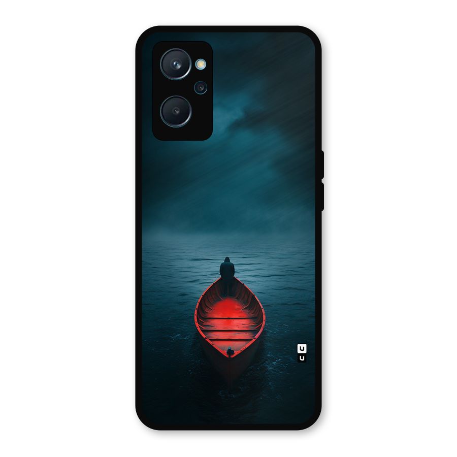 Floating Boat Metal Back Case for Realme 9i