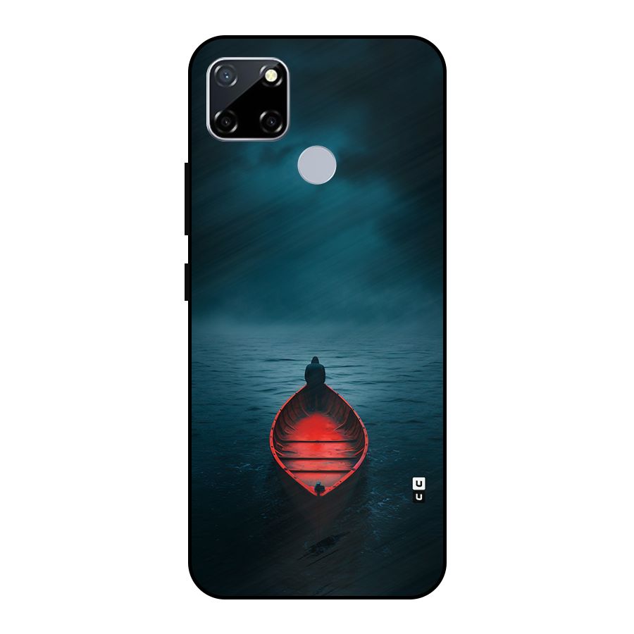 Floating Boat Metal Back Case for Realme Narzo 20