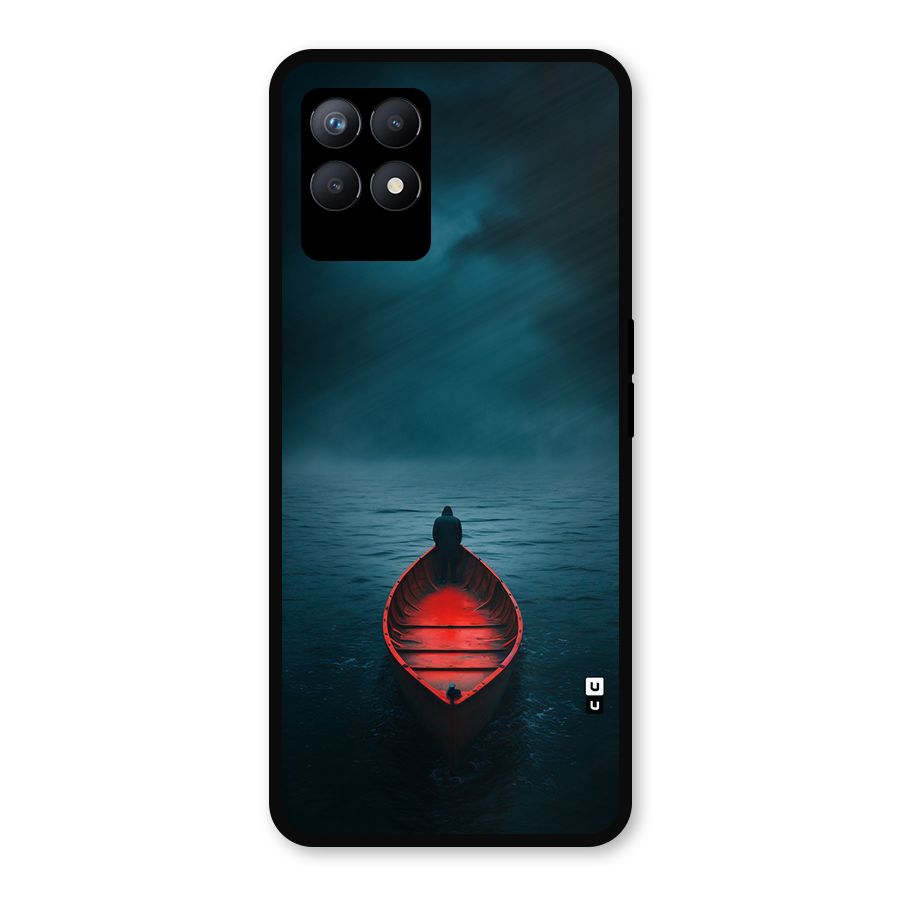 Floating Boat Metal Back Case for Realme Narzo 50