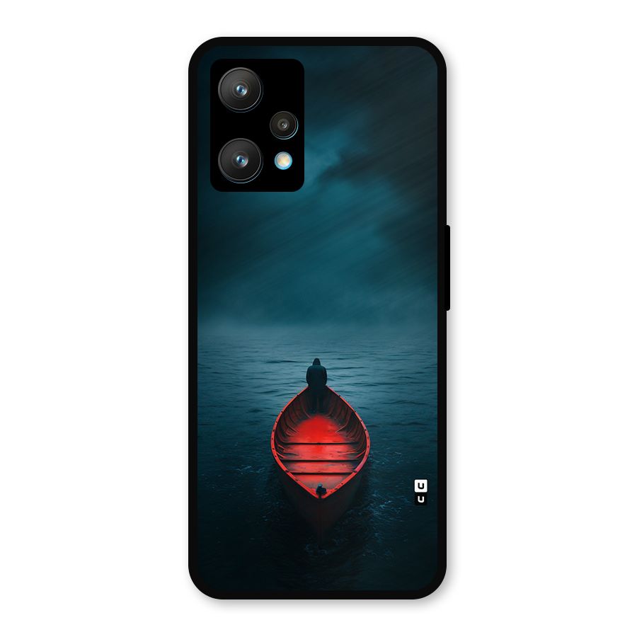 Floating Boat Metal Back Case for Realme Narzo 50 Pro