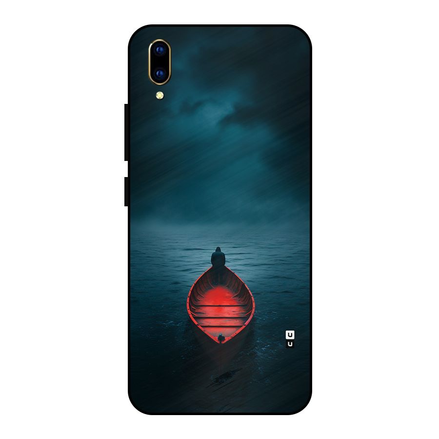 Floating Boat Metal Back Case for Vivo V11 Pro