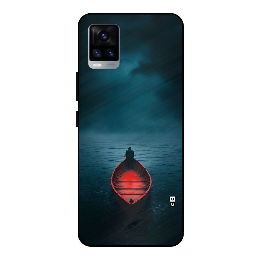 Floating Boat Metal Back Case for Vivo V20