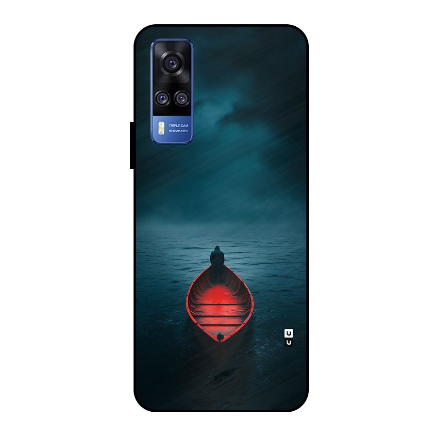 Floating Boat Metal Back Case for Vivo Y51