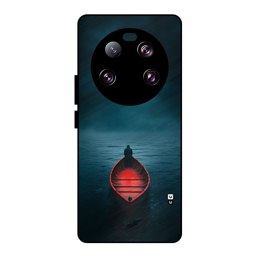 Floating Boat Metal Back Case for Xiaomi 13 Ultra