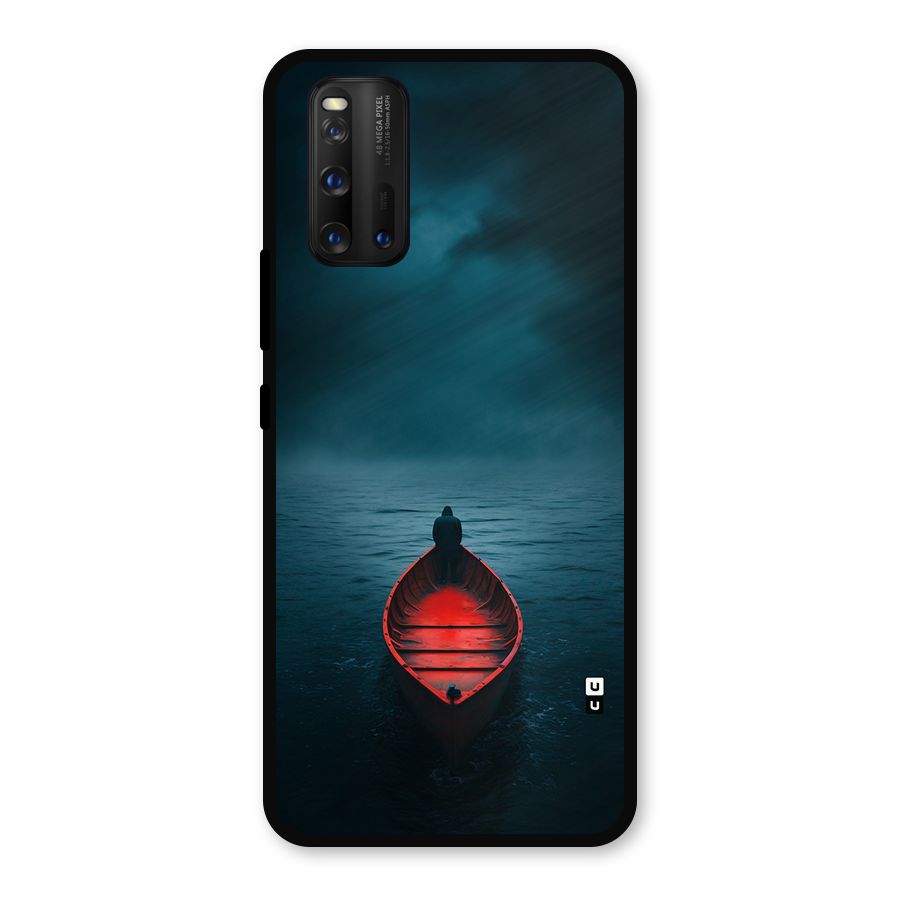 Floating Boat Metal Back Case for iQOO 3