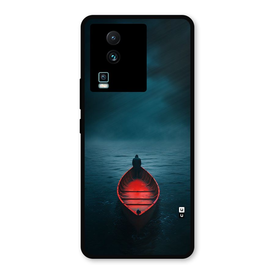Floating Boat Metal Back Case for iQOO Neo 7