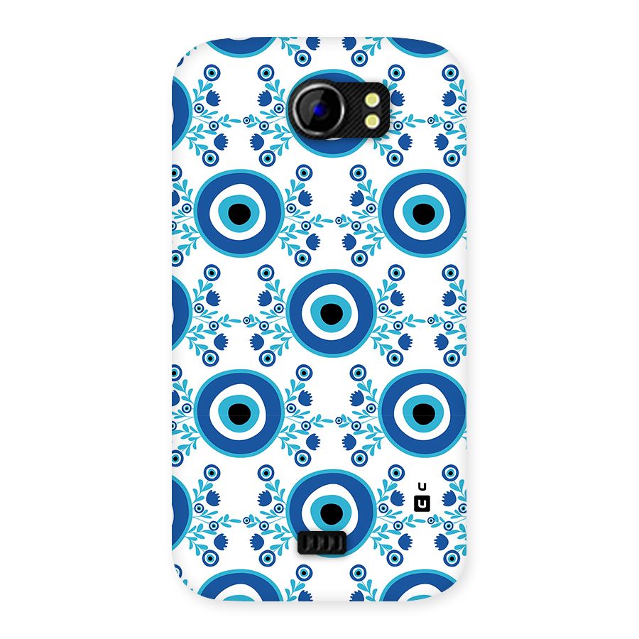 Floral Evil Eyes Back Case for Canvas 2 A110