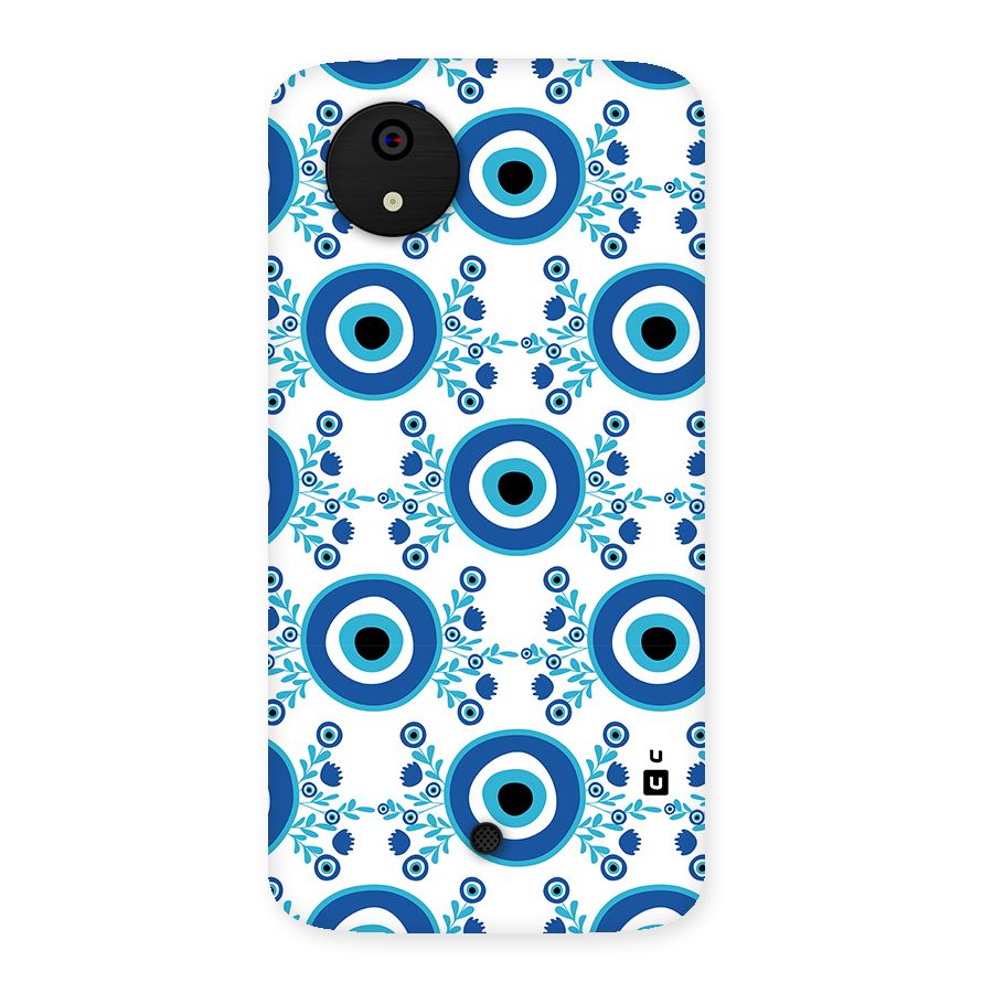 Floral Evil Eyes Back Case for Canvas A1  AQ4501