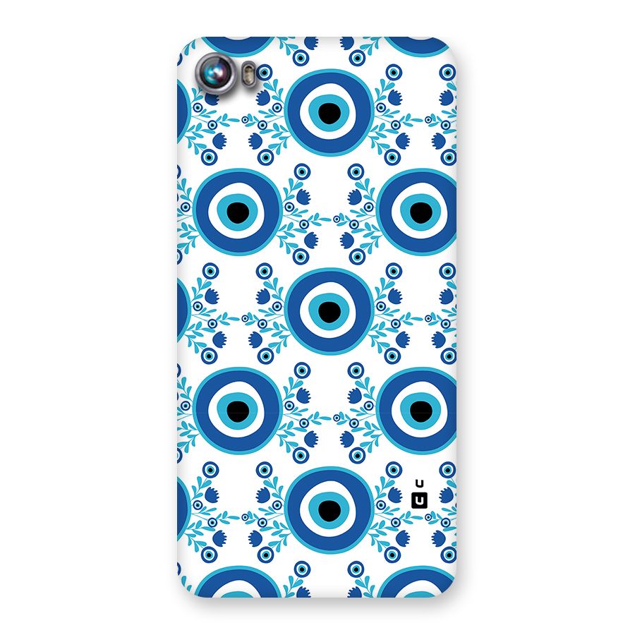 Floral Evil Eyes Back Case for Canvas Fire 4 (A107)